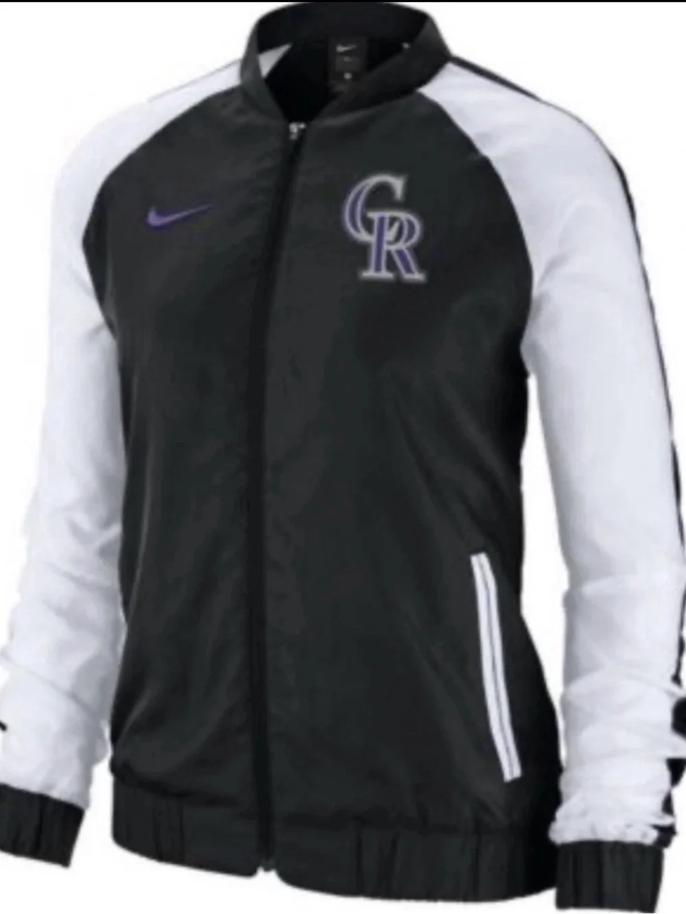 Colorado Rockies Women’s XL Track Jacket G-III 4Her Rhinestone MLB 2020